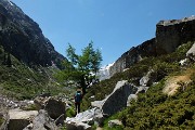 33 Risalendo la valle glaciale del Forno